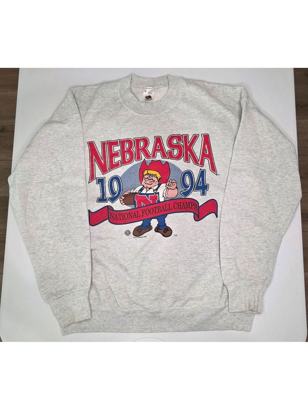 1994 NCAA Nebraska Cornhuskers National Champs Crewneck